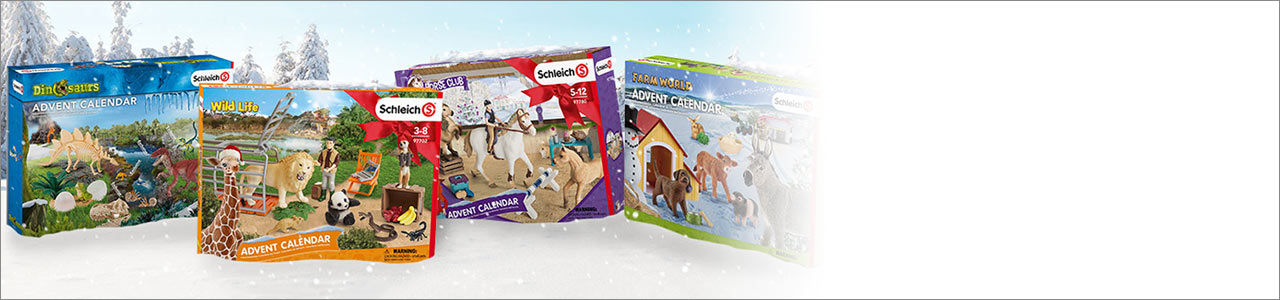 Collection Calendriers de l'Avent Schleich